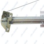 شیشه بالابر برقی عقب (سمت چپ) پژو 206 SKC (سبزوار) اصلی کد 116105 - Image 2