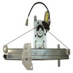 شیشه بالابر برقی جلو (سمت چپ) پراید صبا (طرح زانتیا) SKC (سبزوار) اصلی کد 115936