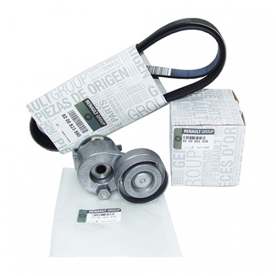 Xlarge_Products_500x500_7701477515_a کیت تسمه دینام مگان 2000 اورجینال رنو RENAULT با لیبل اصالت کالا - Image 1