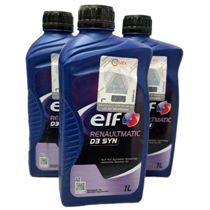 روغن گیربکس اتوماتیک اورجینال ELF الف RENAULTMATIC D3 SYN حجم 1لیتر با لیبل اصالت کالا