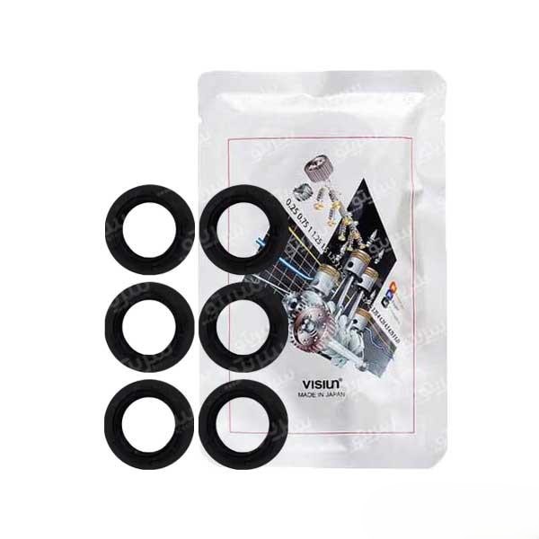 EwEhFTGIBi2vMrwfS8P1 کاسه نمد اهرم دوشاخ کلاچ پراید ویژن VISIUN اصلی (بسته 6عددی) با لیبل اصالت کالا - Image 1